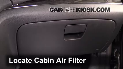 2014 Buick Encore 1.4L 4 Cyl. Turbo Filtro de aire (interior) Cambio